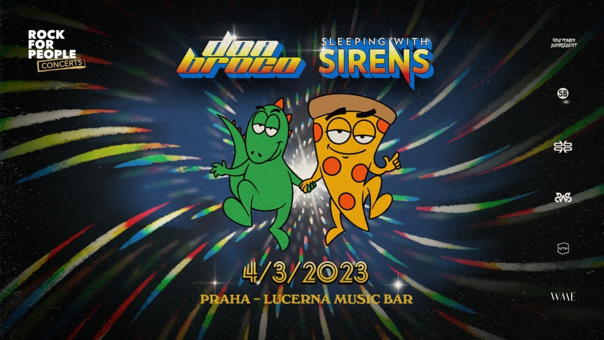 Don Broco a Sleeping With Sirens se představí začátkem března v Lucerna Music Baru