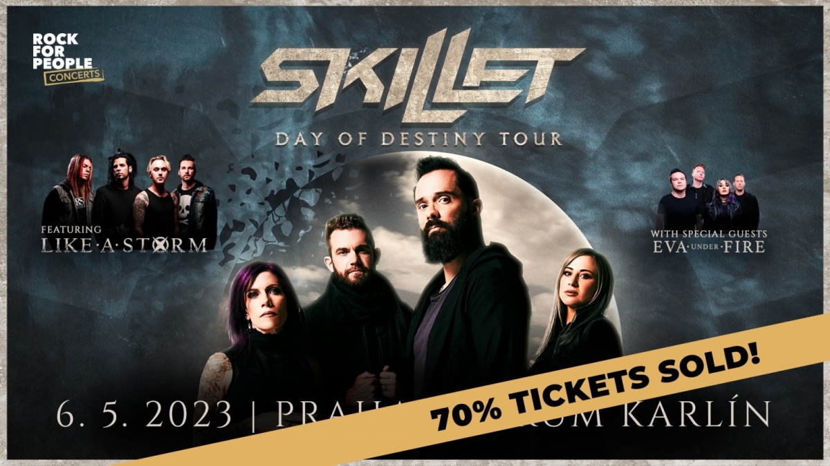 SKILLET SE VRACÍ DO ČESKÉ REPUBLIKY!