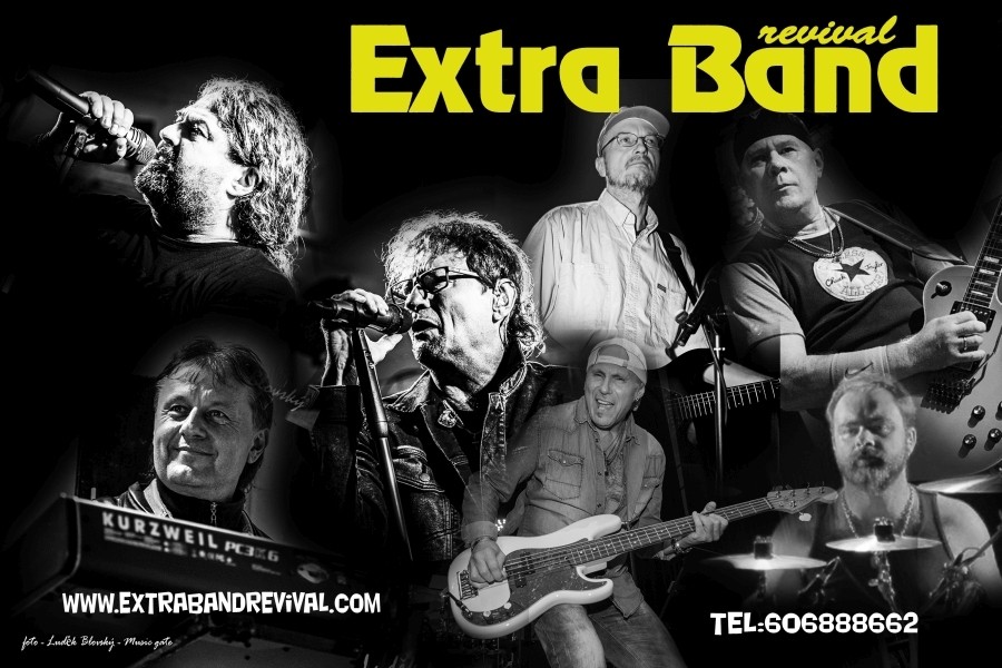 Rockový večer Na Čihuli bude v režii kapely Extra Band revival s hostem Radkem Zíkou