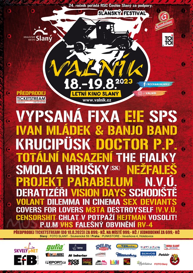 Slánský festival VALNÍK se blíží svému čtvrstoletí
