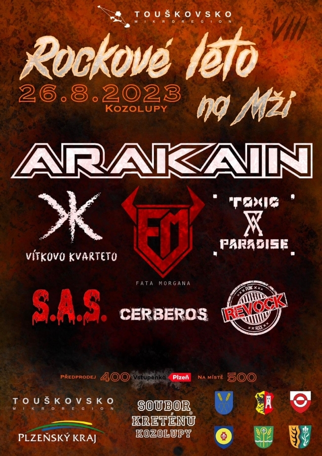 Rockové léto na Mži představí hostům line-up již osmého pokračování úspěšného festivalu