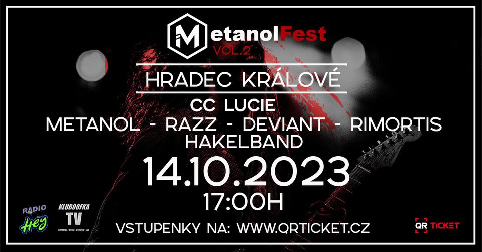 Druhý METANOL fest přichází za hymny Votroků