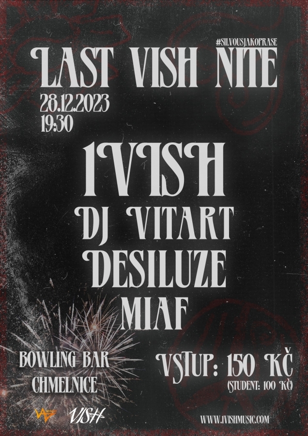 Příbramský Bowling Bar Chmelnice pohostí na klubové scéně hudební akci Last Vish Nite