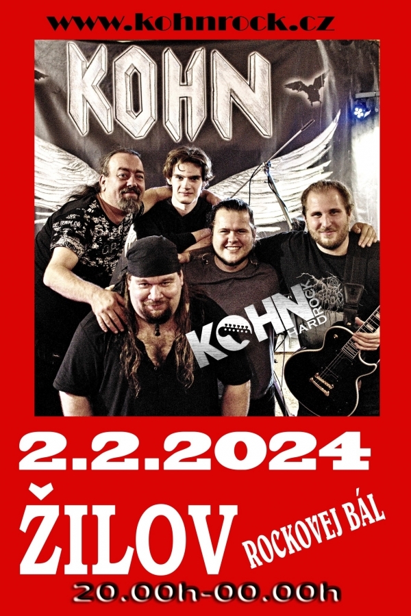 Bigbítový večer s rockovým Kohnem čeká na hosty v Žilově u Horní Břízy