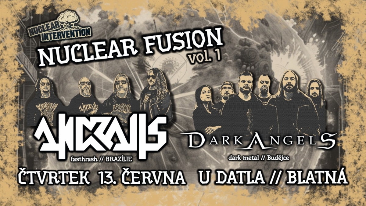 Klubový metalový večer v Blatné U Datla proběhne pod hlavičkou Nuclear Intervention!