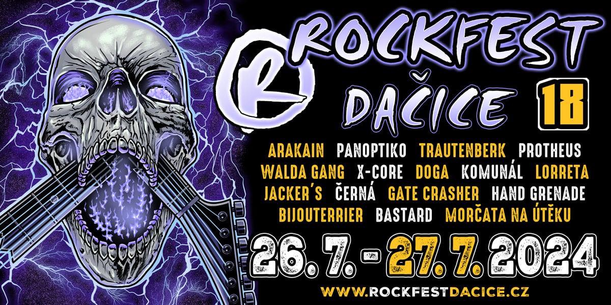 Soutěž o dva lupeny na RockFest v Dačicích.