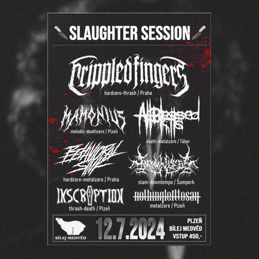 Metalový festival Slaughter Session v Medvědovi je za dveřmi, na hosty čeká skvělá přehlídka tvrdé muziky