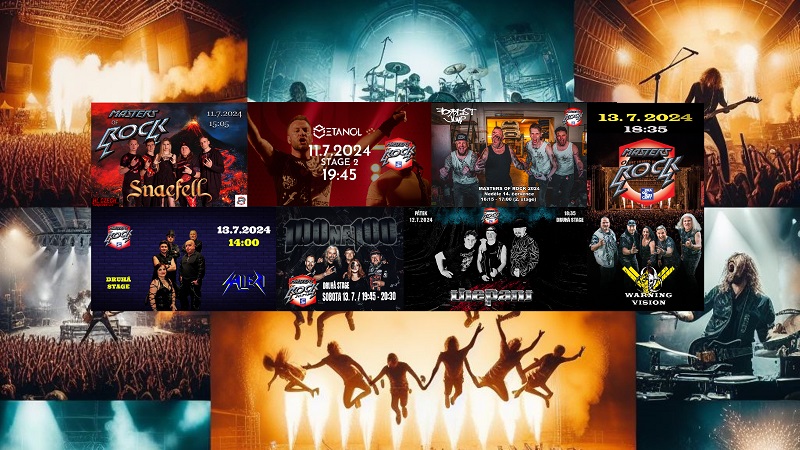 Masters of Rock slaví 20 let, přijďte se pobavit na DRUHOU