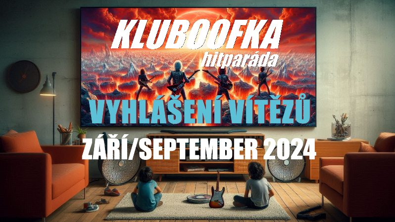 Vyhlášení VÍTĚZŮ zářijové hitparády Kluboofka TV