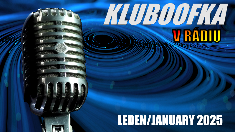 První KLUBOOFKA V RÁDIU roku 2025 je plná žhavých novinek