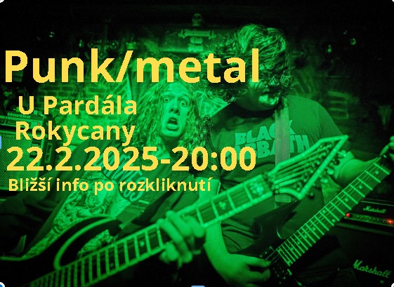 U Pardála v Rokycanech si přijdou na své punkeři i metalisté