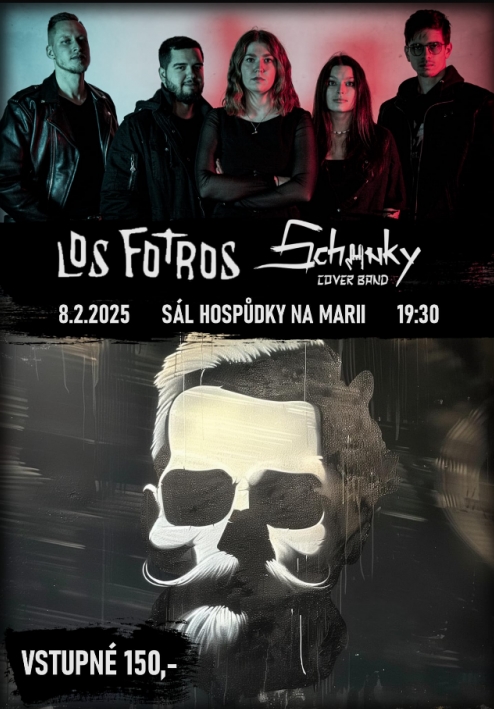 Los Fotros a Schunky na Marii – lákavý lineup v příbramské hospůdce