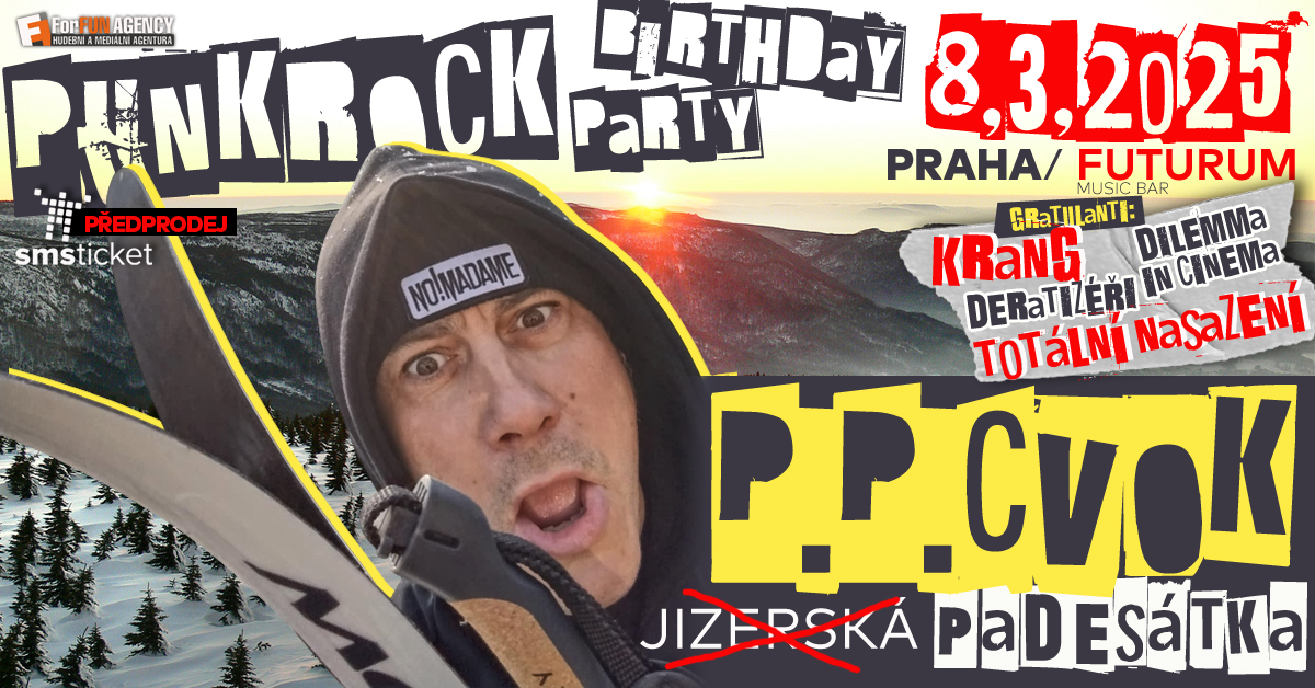Soutěž o lístky na narozeninový koncert PP Cvoka