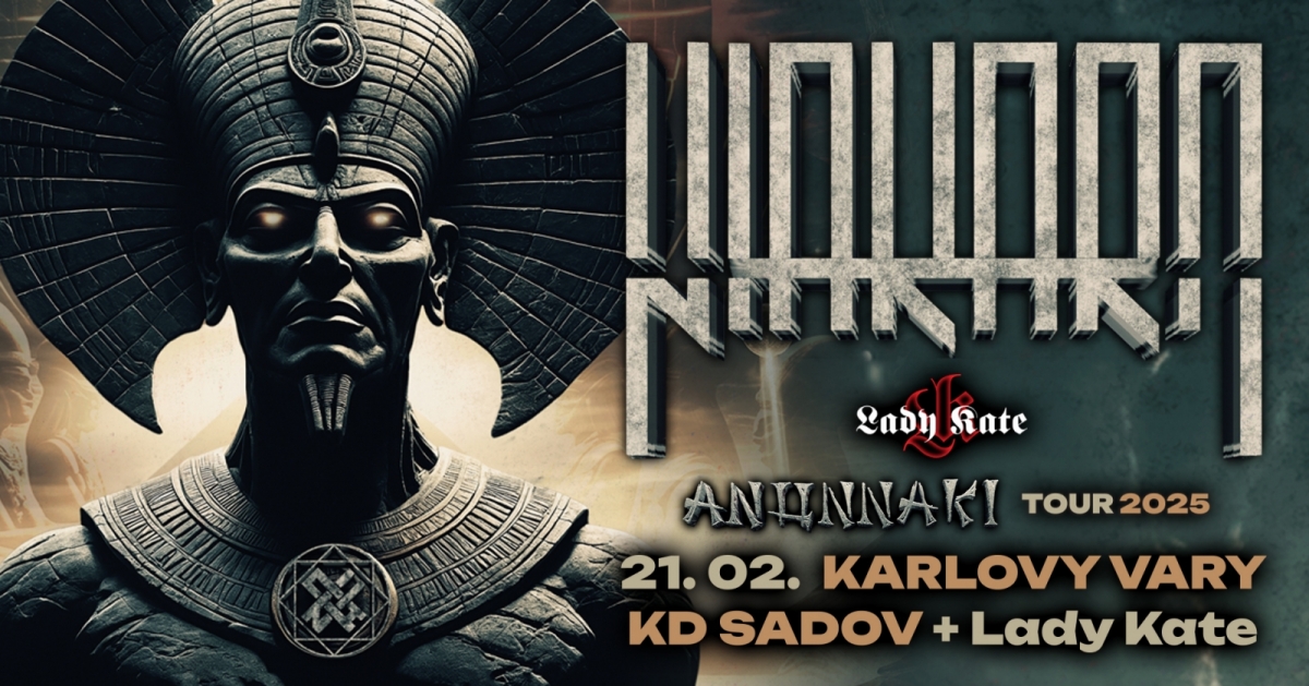 Metalová Niakara zamíří se svojí Anunnaki Tour 2025 do Sadova u Karlových Varů