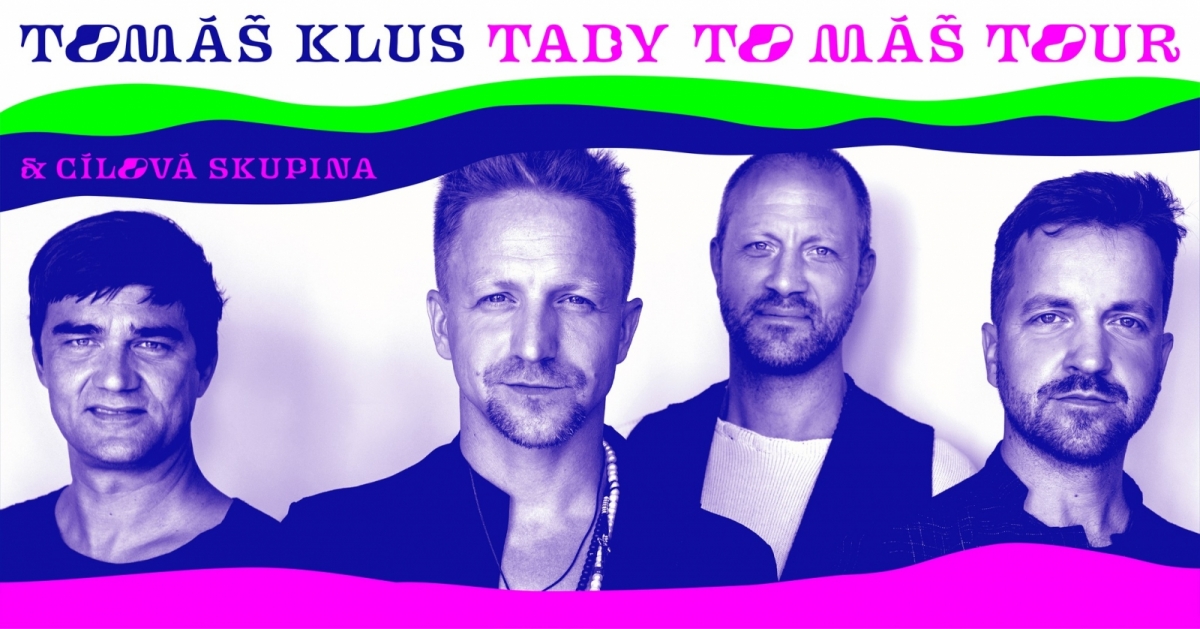 Tomáš Klus se svou Cílovou skupinou v rámci turné Tady To Máš tour potěší KD Klatovy