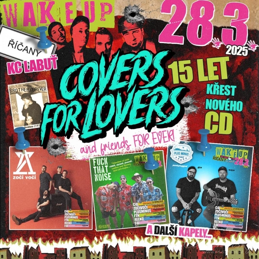 Soutěž o lístky na 15. narozeniny Covers For Lovers