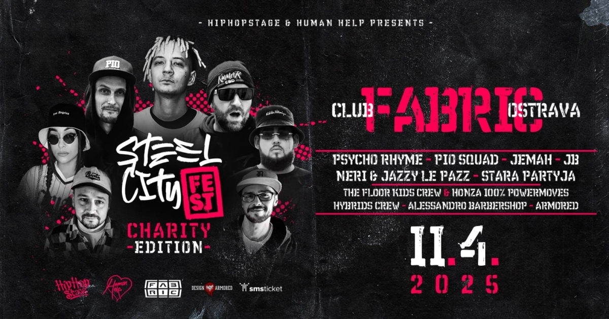 Ostravský Steel City Fest - tentokráte charitativní