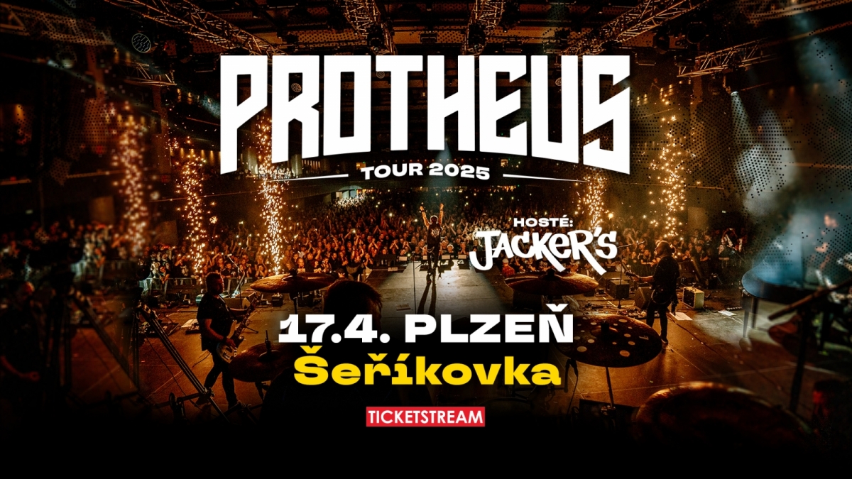 Jednou z pouze pěti zastávek Protheus Tour 2025 se stane plzeňská Šeříkovka!