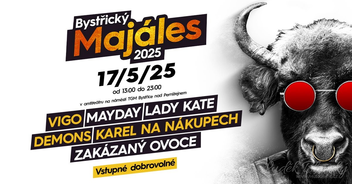 Bystřický Majáles 2025: Rockové rytmy, které rozproudí vaše srdce!