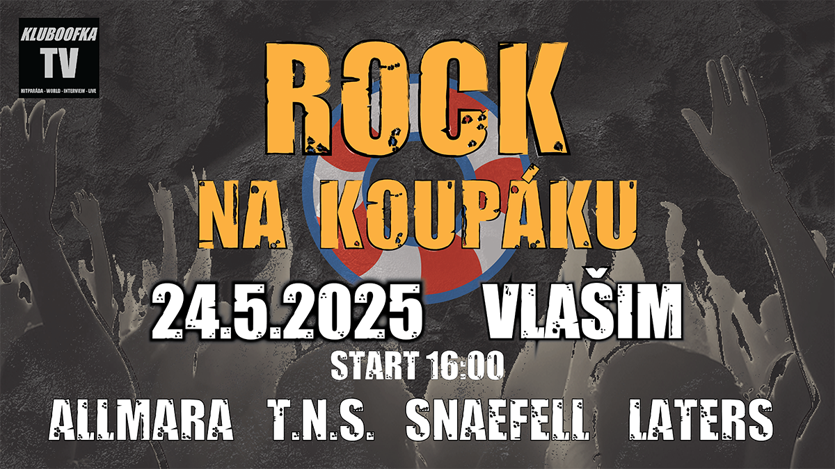 Rock na Koupáku 2025: Vlašim zažije bouři rockových riffů!