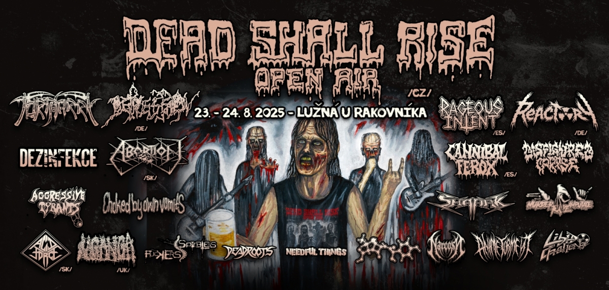 DEAD SHALL RISE klepe na pekelnou bránu již po třetí v řadě