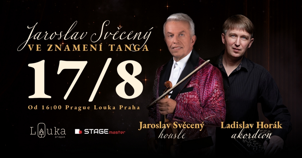 Fenomenální hudebníci Jaroslav Svěcený a Ladislav Horák zvou na exkluzivní koncert na Prague Louku v Praze! Vystoupí v originálním prostředí beduínských stanů