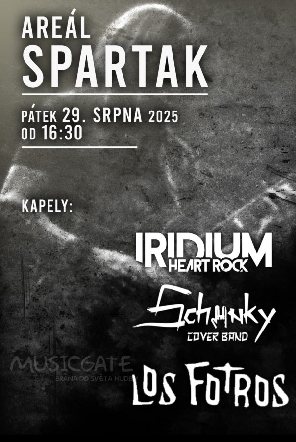 Soutěž o lístky na koncert kapel Schunky , Iridium a Los fotros do Příbrami