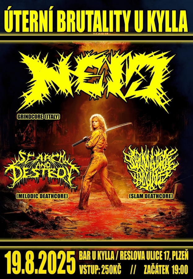 Úterní Brutality U Kylla – metalový večer s mezinárodní účastí