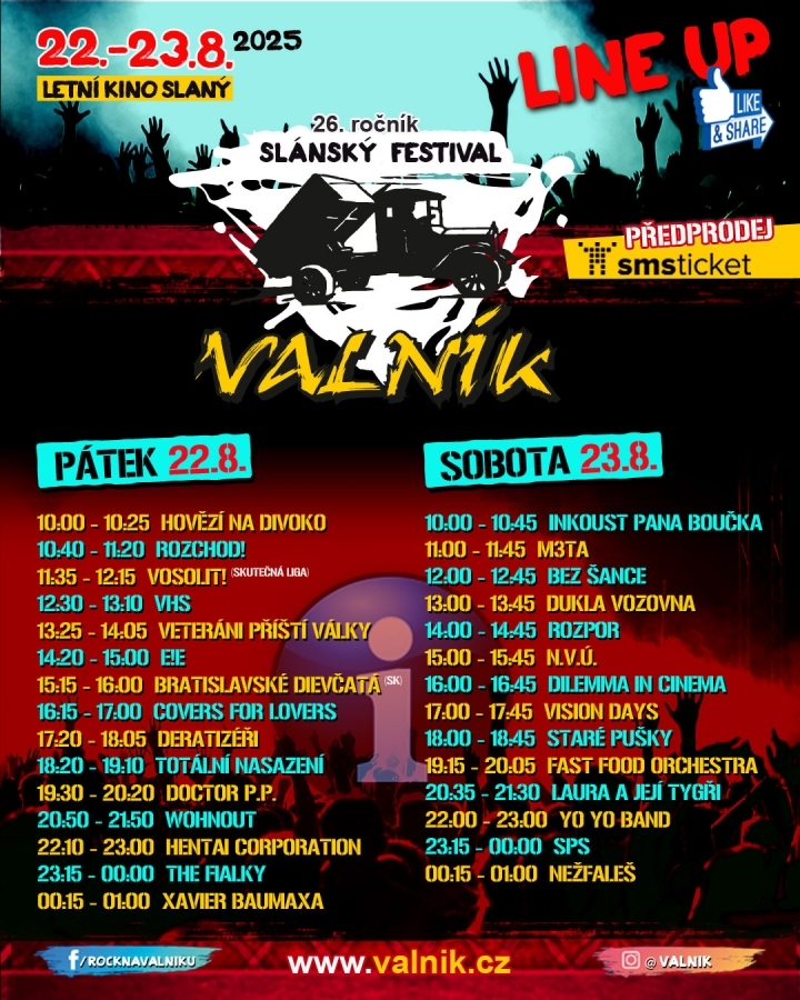 Soutěž o vstupenky na Slánský Valník
