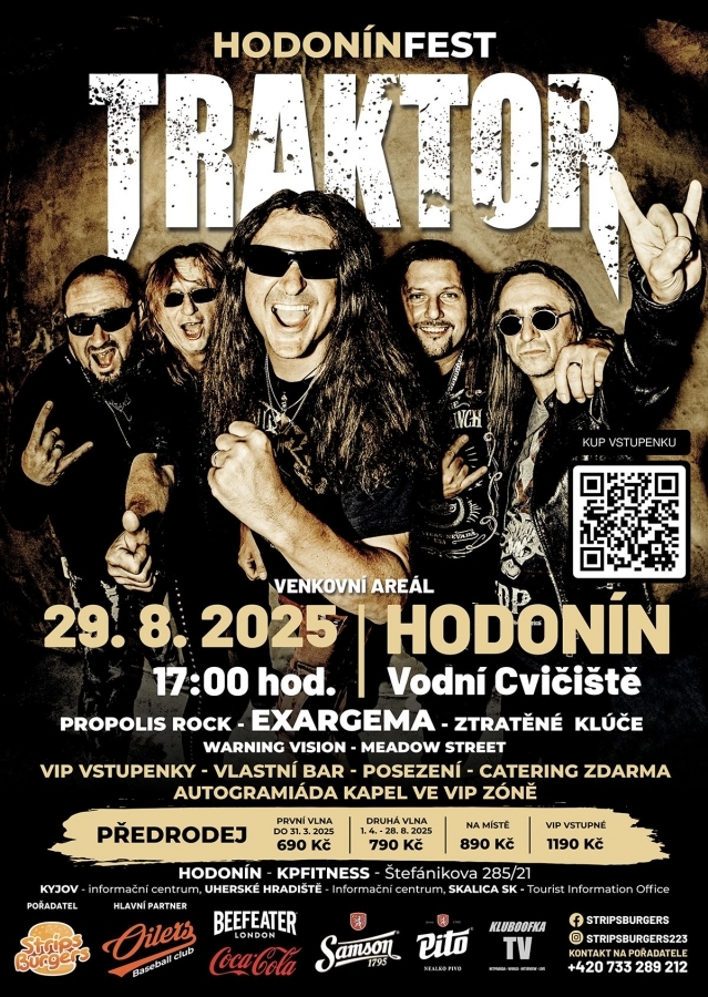 HODONÍNFEST 2025 – Rocková noc plná emocí, energie a poctivé muziky