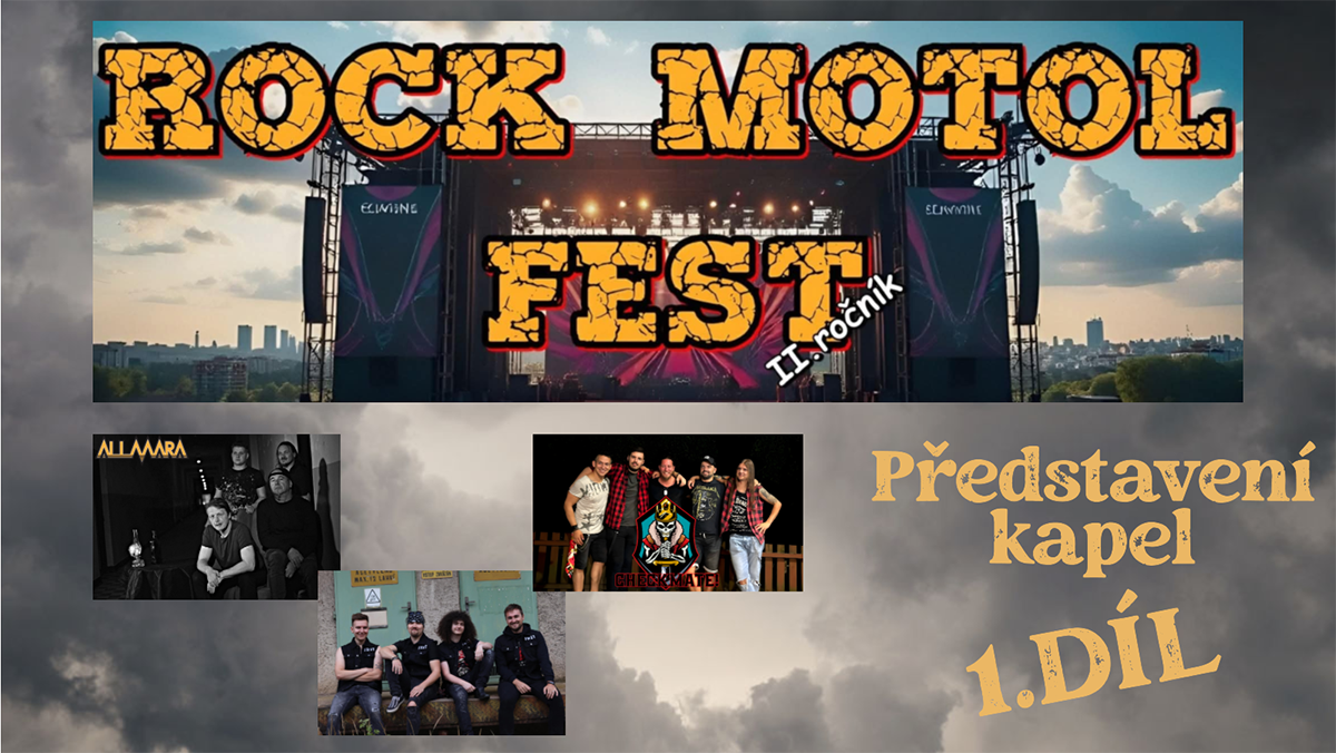 Festival Rock Motol Fest představuje první tři kapely svého line-upu