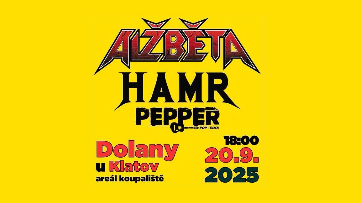 Dolany fest se kvapem blíží! Kidné vody koupaliště rozvíří Alžběta, Hamr a Pepper