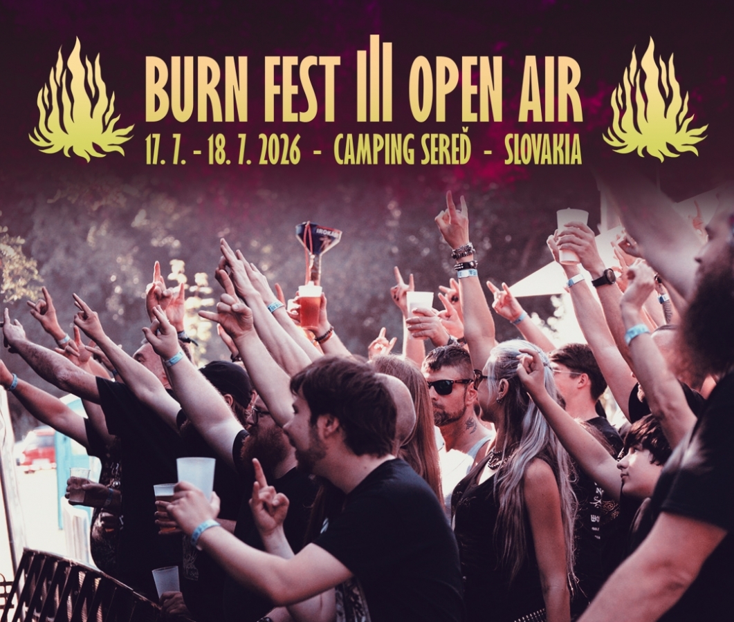Burn Fest Open Air 2026 oznamuje první potvrzené kapely a spouští předprodej vstupenek