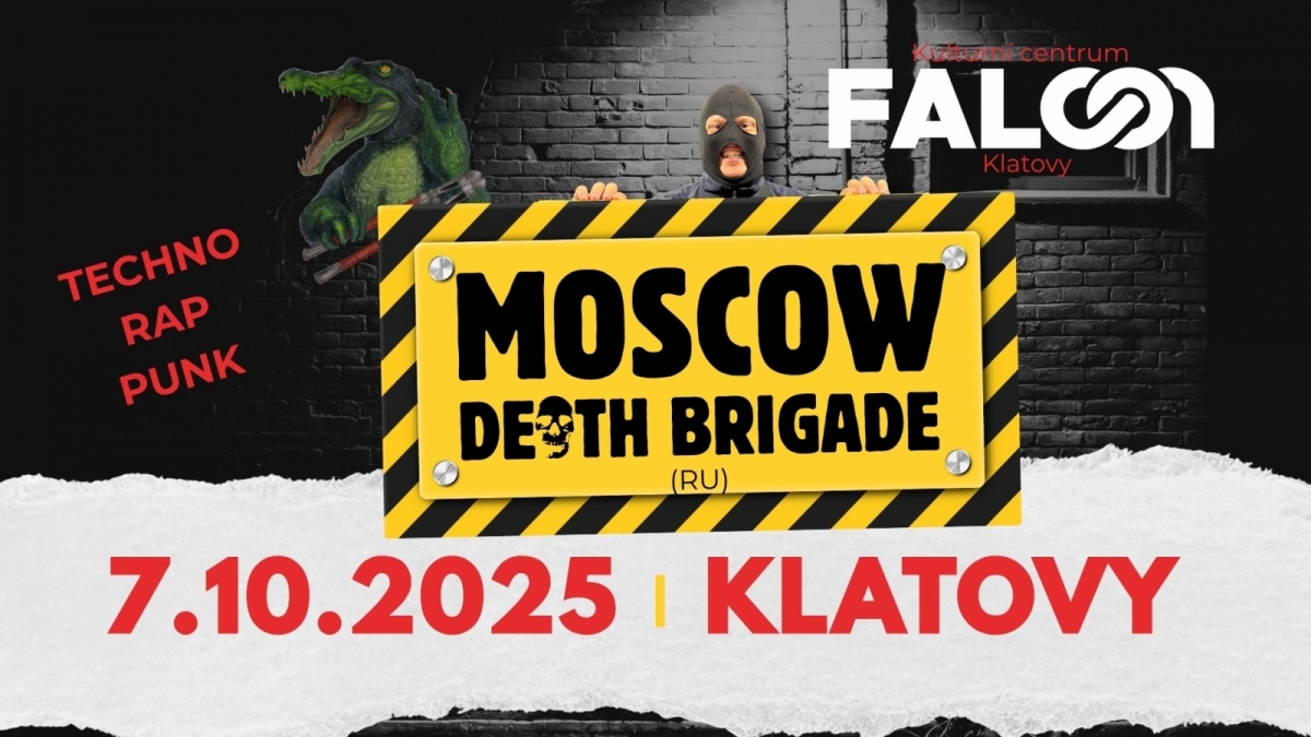 Největší koncert v historii Falconu je tu! Živelní Moscow Death Brigade udeří v Klatovech