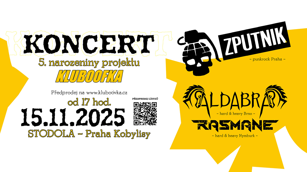 Rádio Kluboofka slaví 1 rok vysílání: Rocková hudba nonstop, podpora domácí scény