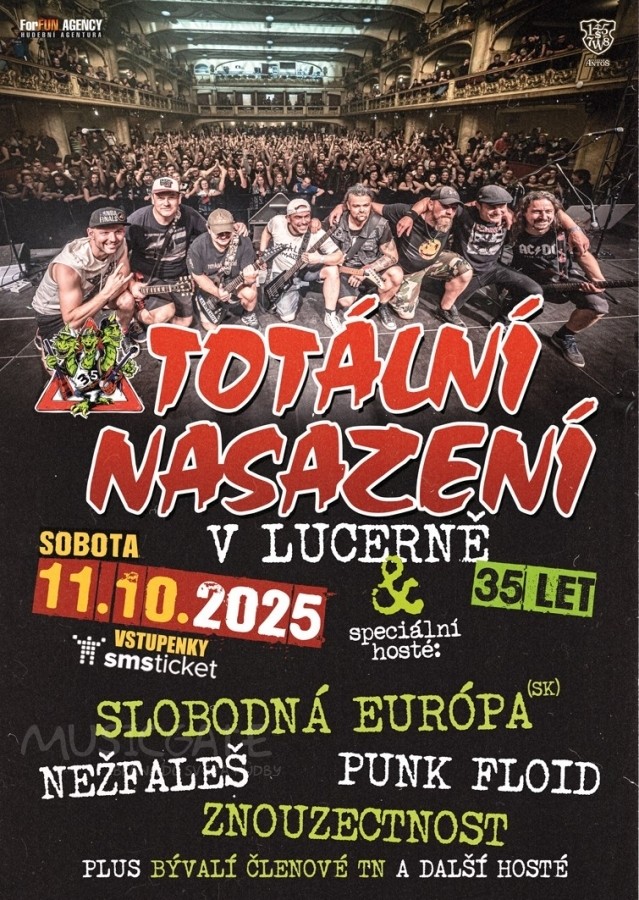 Soutěž o vstupenky na oslavu 35. let Totálního Nasazení