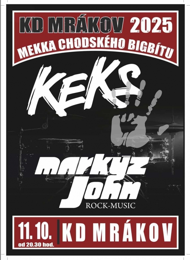 Keks a Markýz John aneb spojení dvou legend míří do Mrákova!