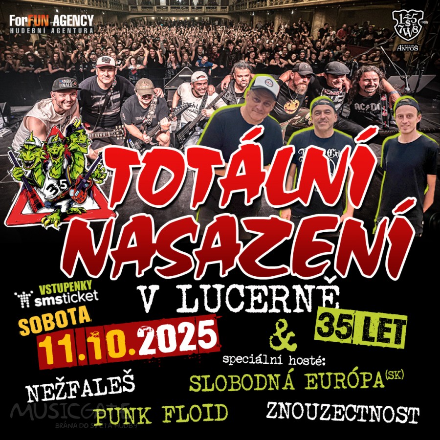 SLÁNŠTÍ TOTÁČI SLAVÍ 35 LET V PRAŽSKÉ LUCERNĚ