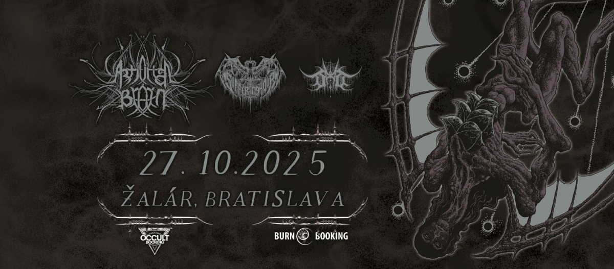 Dvojitá americká nálož Aritficial Brain a Suffering Hour v bratislavskom Žalári!