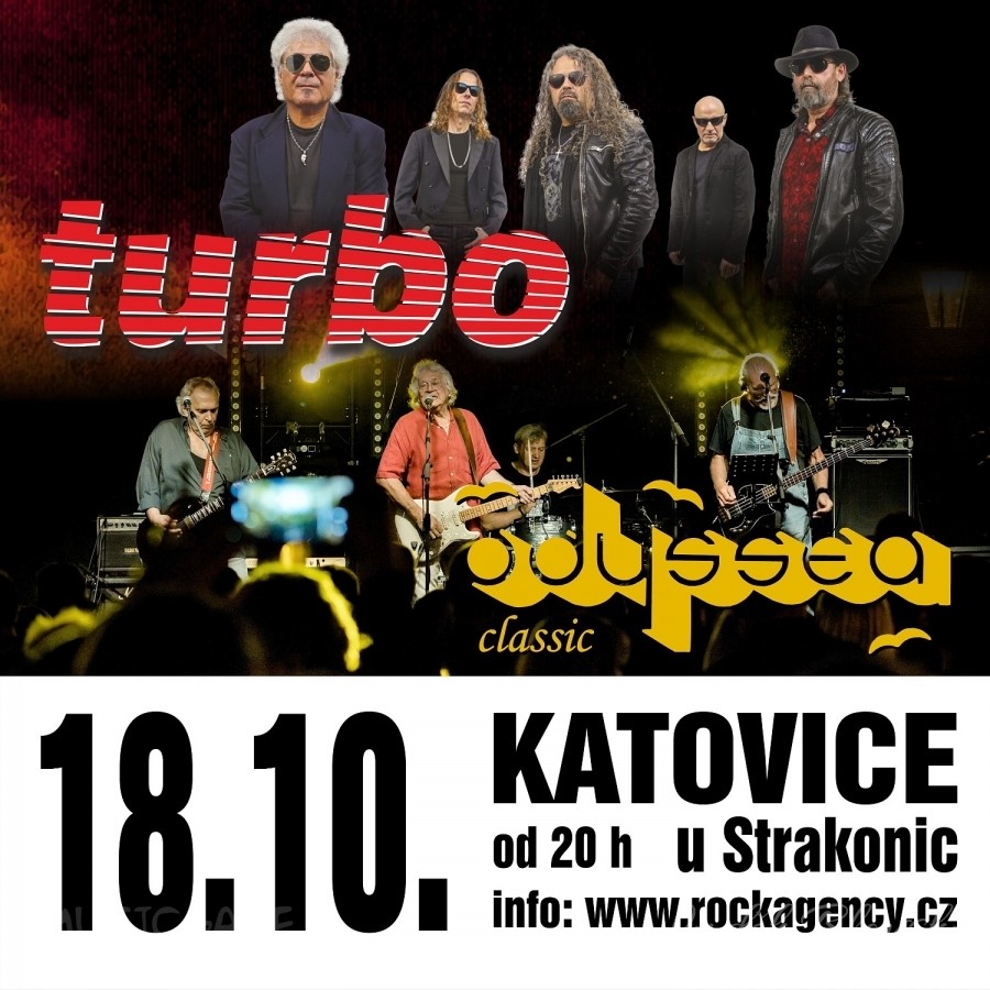 Odyssea a Turbo na jednom pódiu – záruka dobré muziky po celý večer
