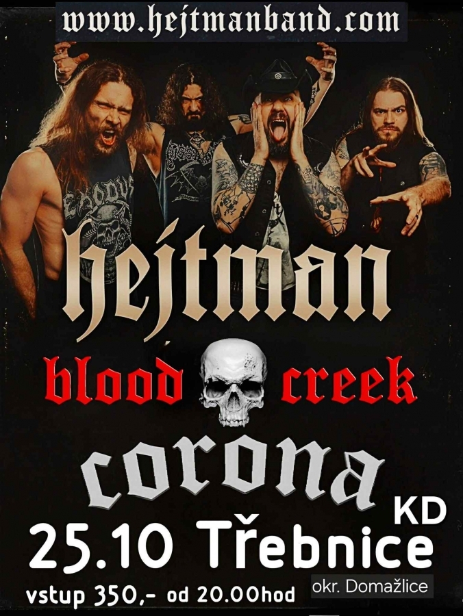 Dobrou tvrdou muziku slibuje koncertní večírek v KD Třebnice