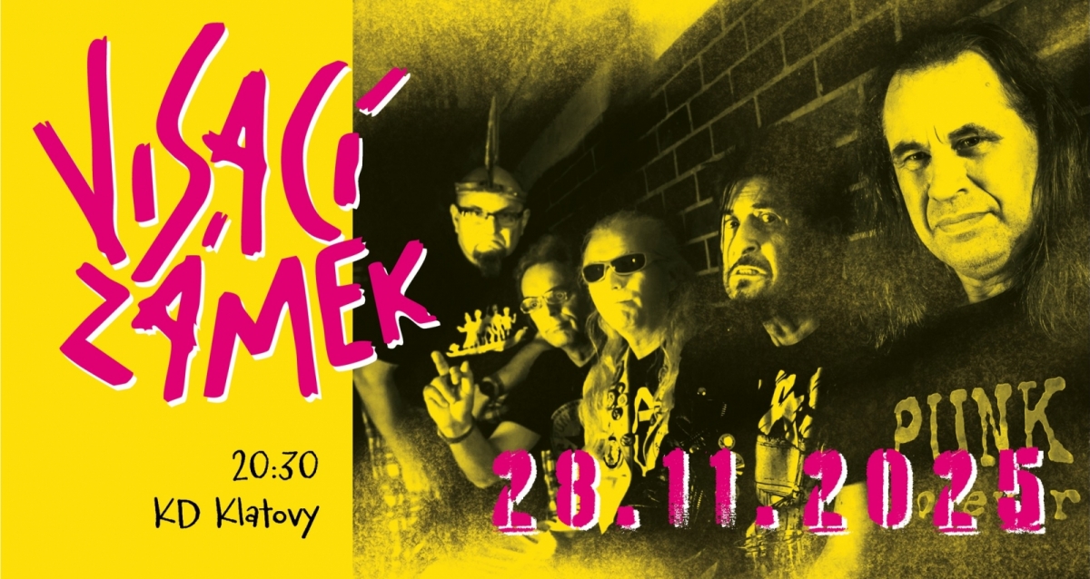 Klatovy zažijí Známku punku! Míří tam legendární Visací zámek