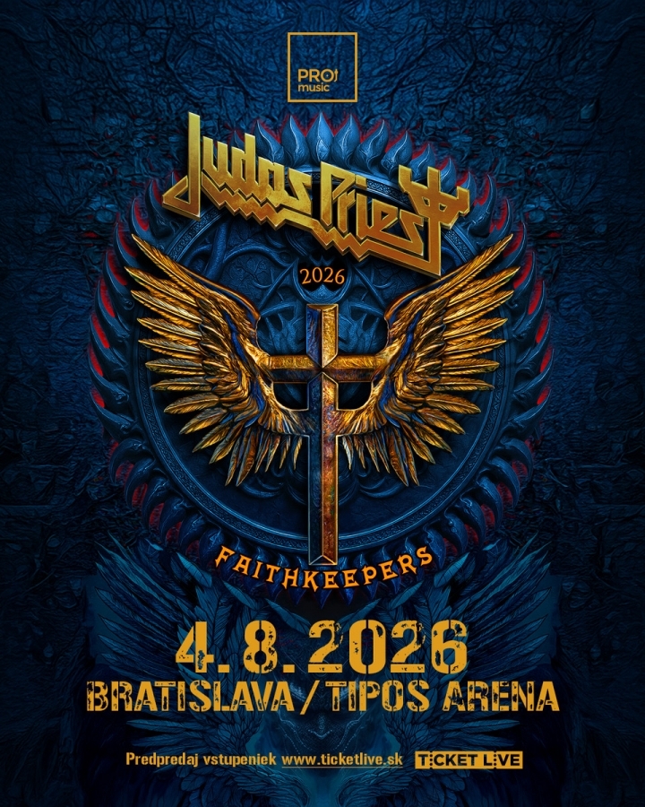 HEAVY METALOVÁ LEGENDA JUDAS PRIEST MIERI DO BRATISLAVY S NOVÝM TURNÉ „FAITHKEEPERS 2026“