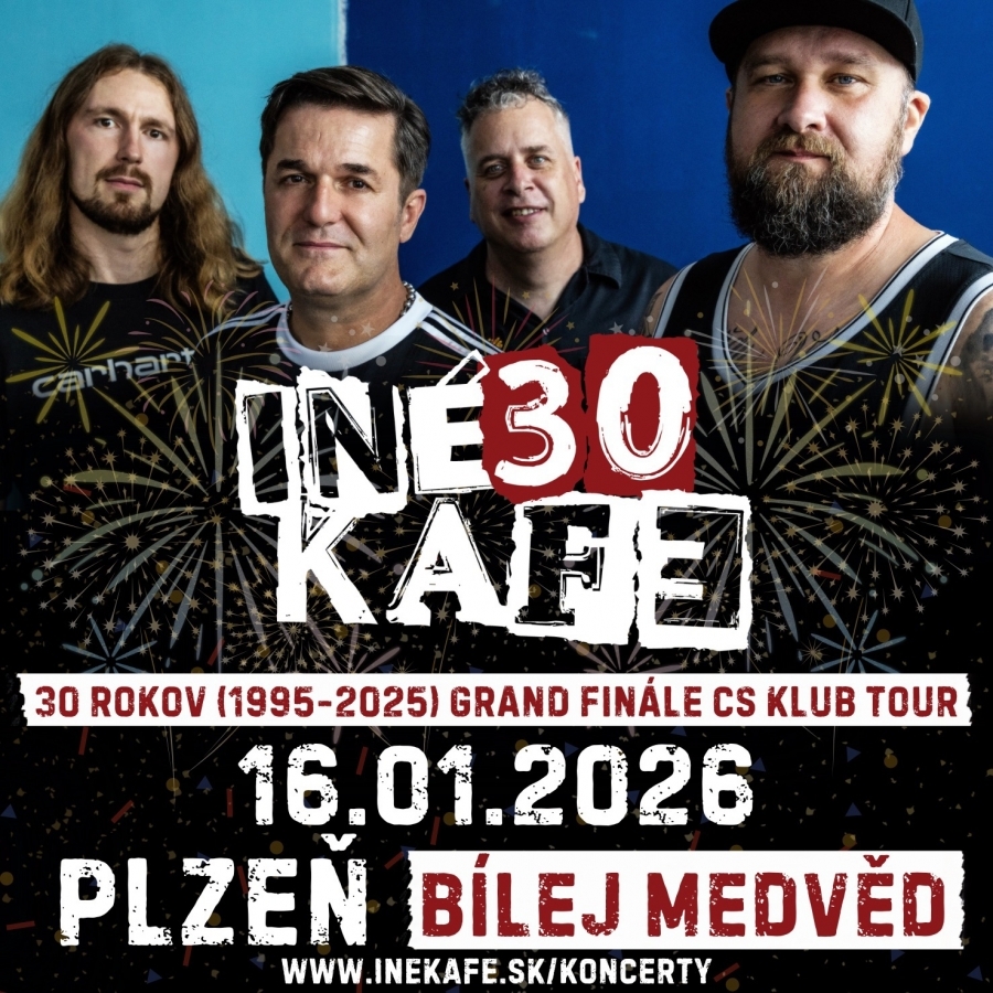Na hosty Bílýho Medvěda čeká koncertní oslava třicátého výročí slovenské skupiny Inekafe