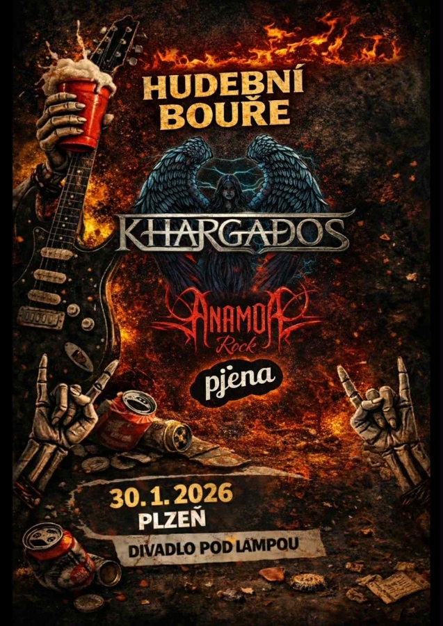 V Lampě zahřmí – Hudební bouře nabídne tři výrazná koncertní vystoupení