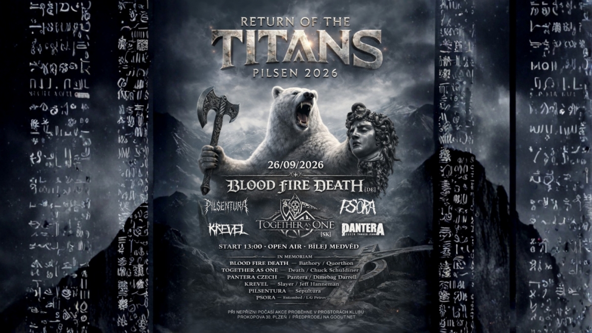 Return of the Titans: Pilsen 2026 – návrat metalových legend
