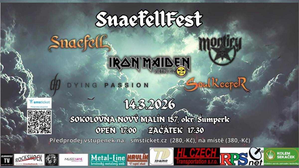 Snaefell pořádá první ročník vlastního metalového festivalu Snaefellfest vol. 1