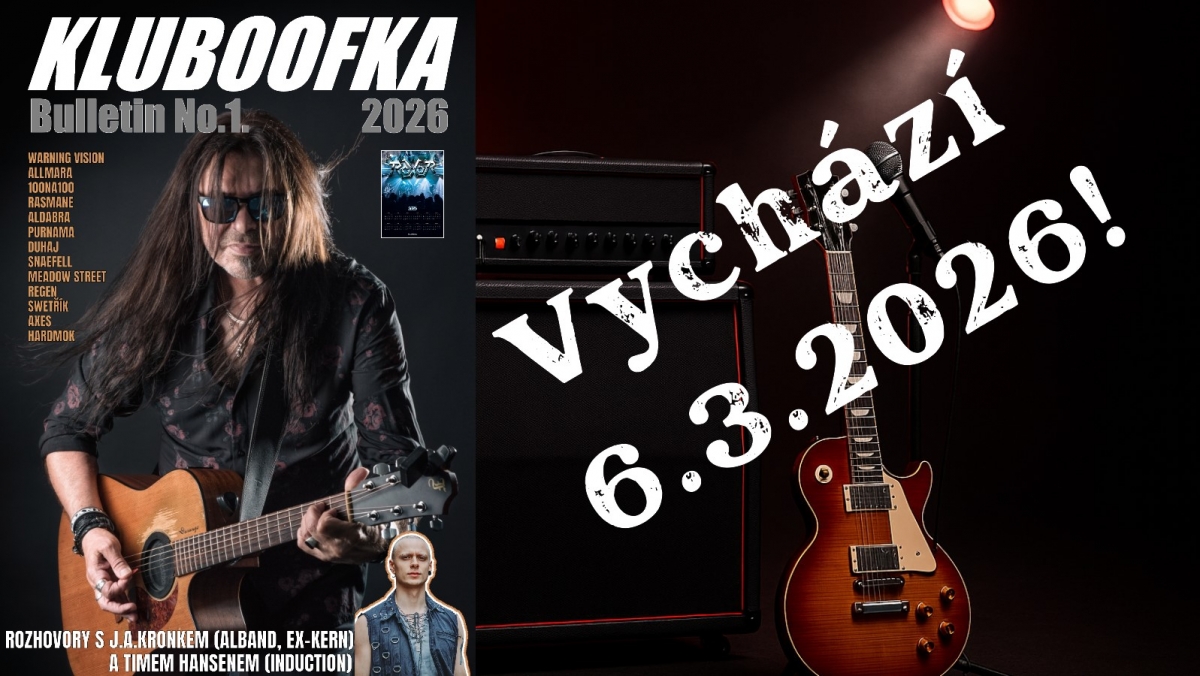 Kluboofka vydává první tištěný Bulletin. Novinka propojuje českou a slovenskou rockovou scénu a míří na festivaly po celé republice