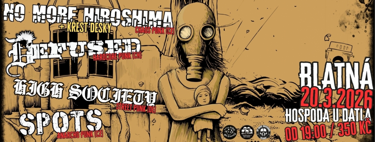 Debutová deska Near the end kapely No More Hiroshima bude mít mezinárodní křest