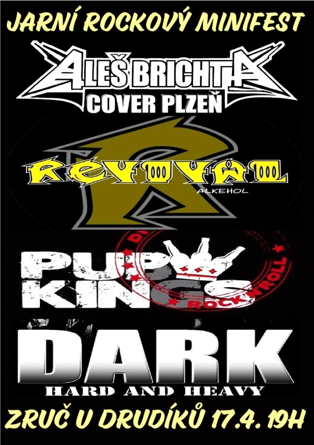 Rockovým minifestem ve Zruči se o příchod jara postará čtveřice kapel